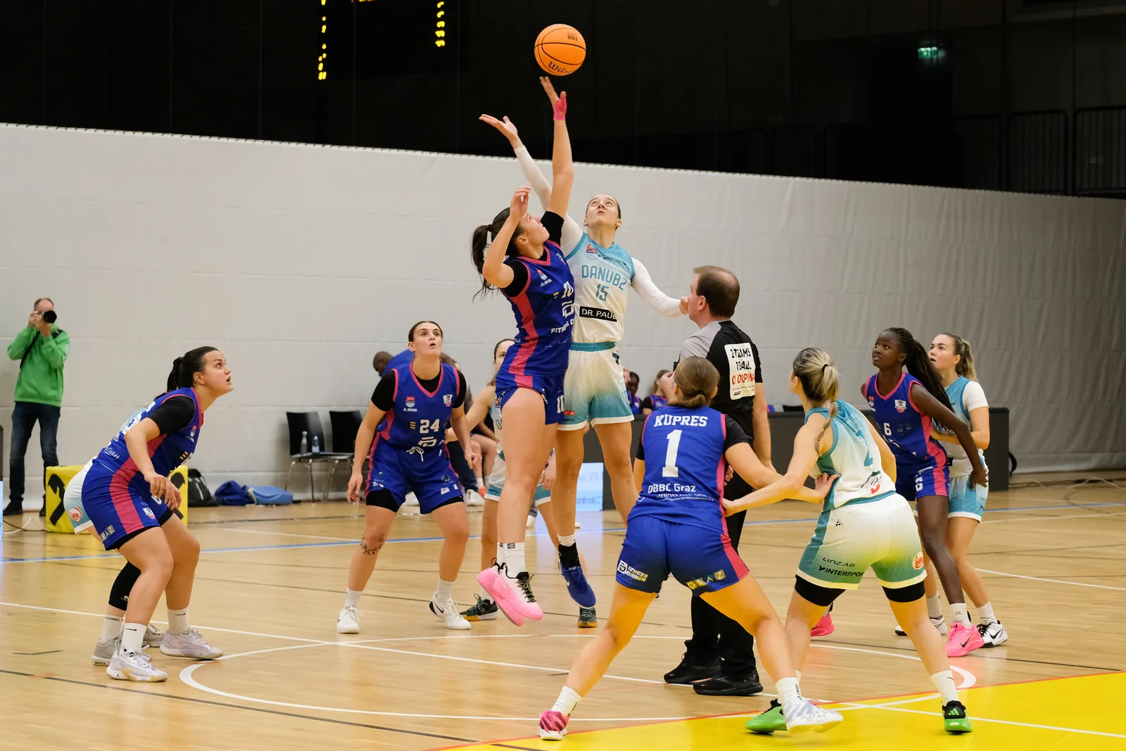 Auftaktsieg in Graz: Die Danubz gewinnen 78:67